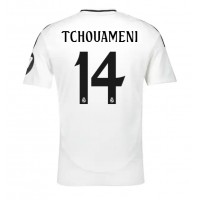 Maglia Calcio Real Madrid Aurelien Tchouameni #14 Prima Divisa 2024-25 Manica Corta